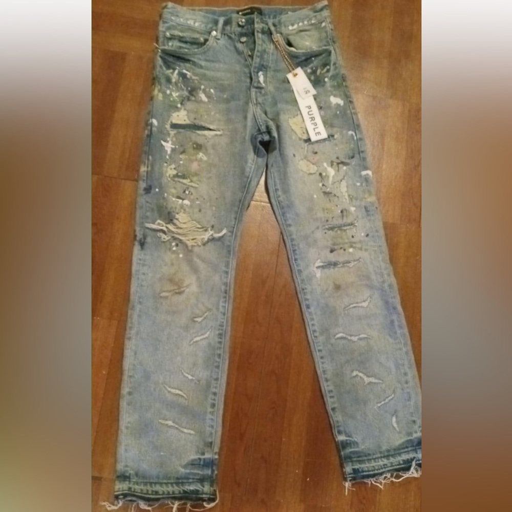 Namebrand, purple jeans